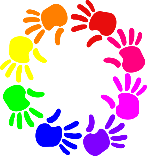 clipart circle of hands - photo #4