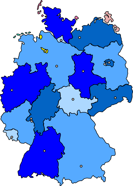 clipart map germany - photo #2