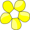 Yellow Flower Clip Art