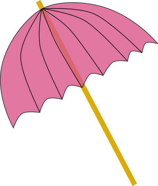 pink umbrella clip art - photo #17