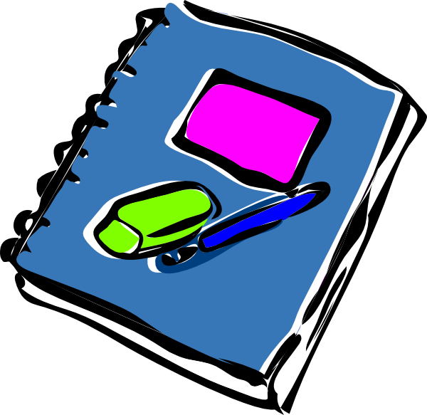 clipart pictures of notebooks - photo #7