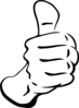 Thumbs Up Clip Art