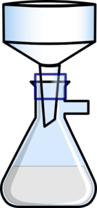 Buchner Flask Clip Art