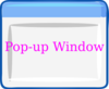 Pop Up Window Clip Art