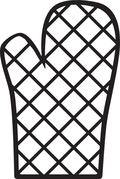 Oven Mitt Clip Art at Clker.com - vector clip art online, royalty free