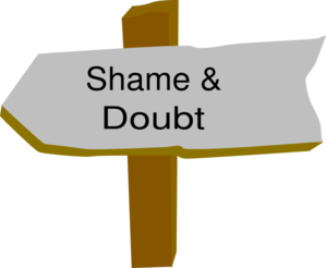 Shame & Doubt Clip Art