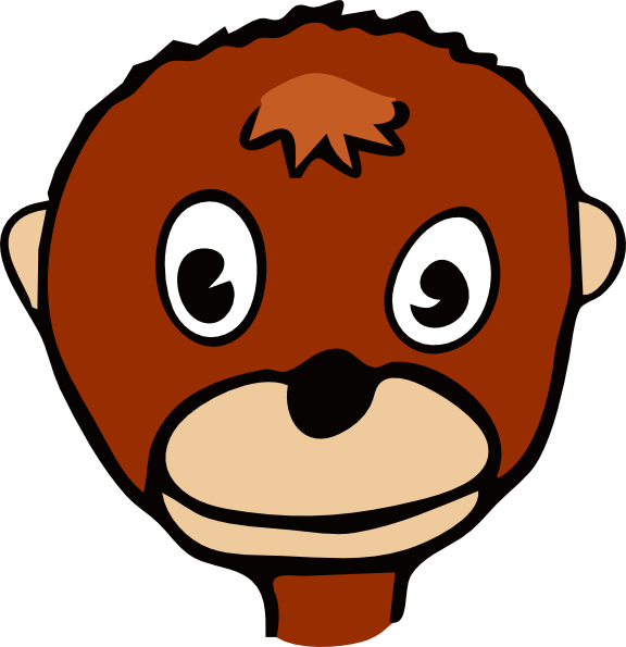 cartoon monkey clipart - photo #18