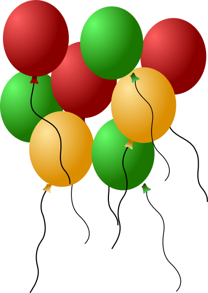 animated balloons clip art - photo #6