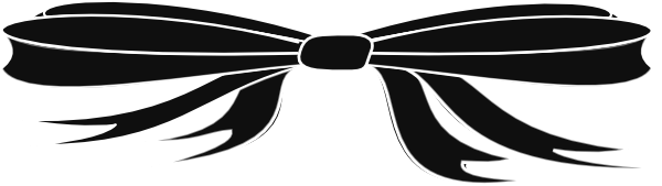 Black Bow PNG Transparent Images Free Download