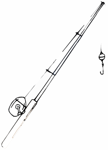 Fishing Pole Clip Art at  - vector clip art online, royalty free &  public domain