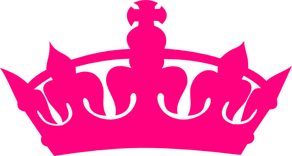 clip art pink crown - photo #1