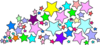 Multi Stars Nani Clip Art