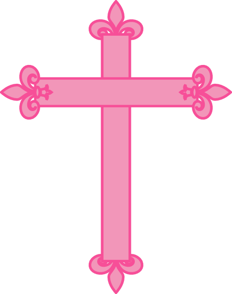 free pink cross clip art - photo #23