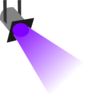 Disco Light Purple Clip Art