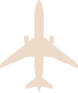 Airplane Palm Clip Art