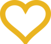 Gold Heart Clip Art