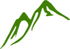 Green Mountain Clip Art