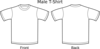 Plain T-shirts Clip Art