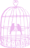 Pink Birdcage Clip Art