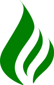 Green Flame Clip Art