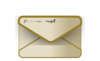 Gold Envelope Clip Art