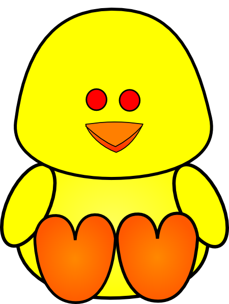 clipart baby chick - photo #27