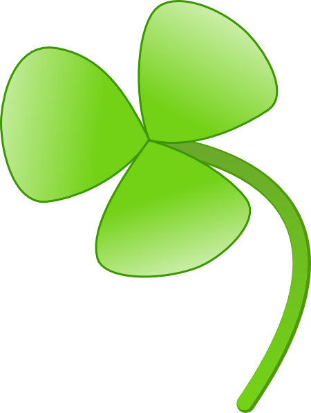 clip art 3 leaf clover - photo #19