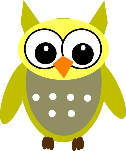 owl clip art red - photo #21