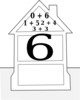 Number Street 6 Clip Art