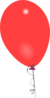 Red Balloon Clip Art