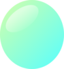 Green & Blue Bubbble Clip Art