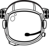 Space Helmet Clip Art