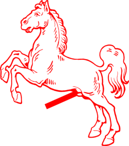 Mustang Red Clip Art