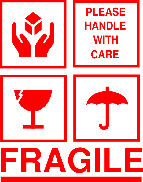 free clipart fragile label - photo #2