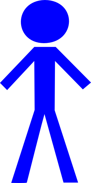 blue man clipart - photo #34