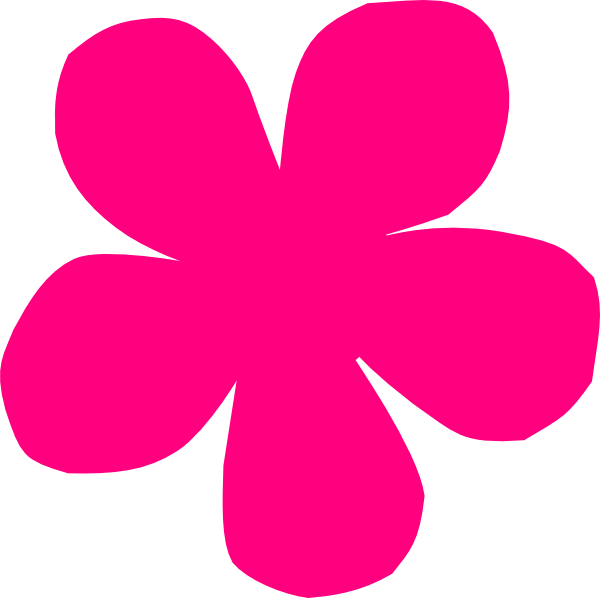 free pink flower clip art - photo #50