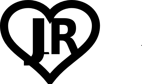 Heart Outline Initials Jr Clip Art At Clker Com Vector Clip Art Online Royalty Free Public Domain