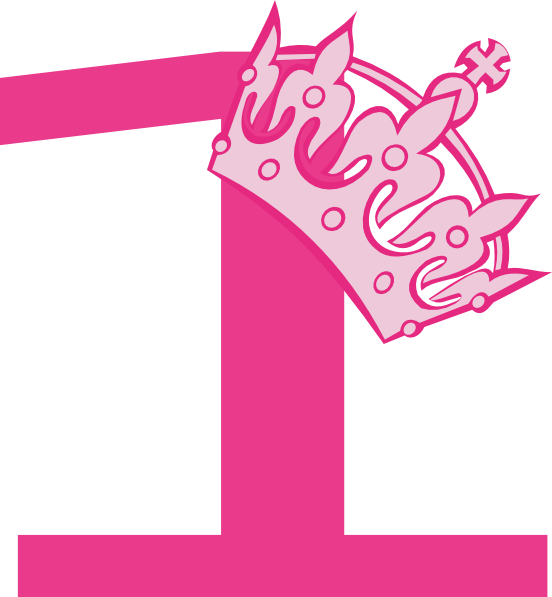 pink crown clip art free - photo #39