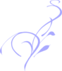 Purple Scroll  Clip Art