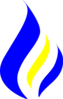 B&w Flame Logo Clip Art