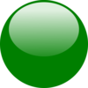 Bubble Green Icon Clip Art