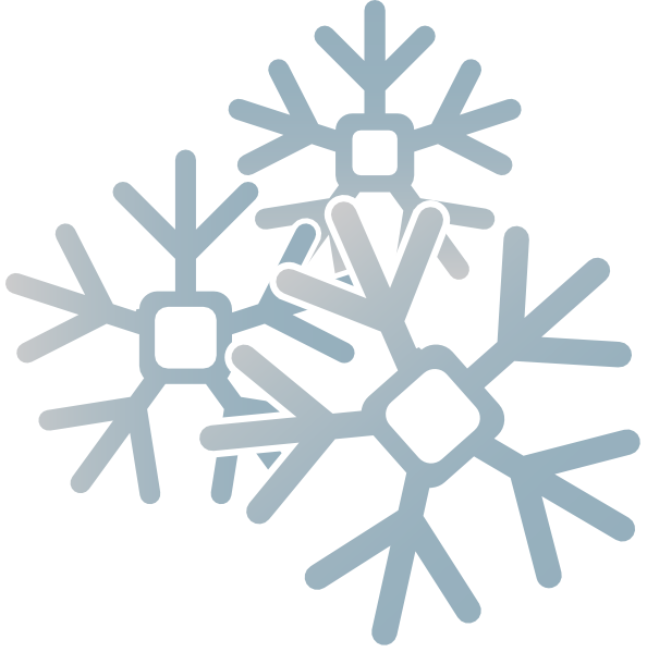 Snowflakes Clip Art at Clker.com - vector clip art online, royalty free