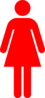 Red Woman Clip Art