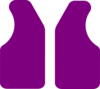 Purple Vest Clip Art