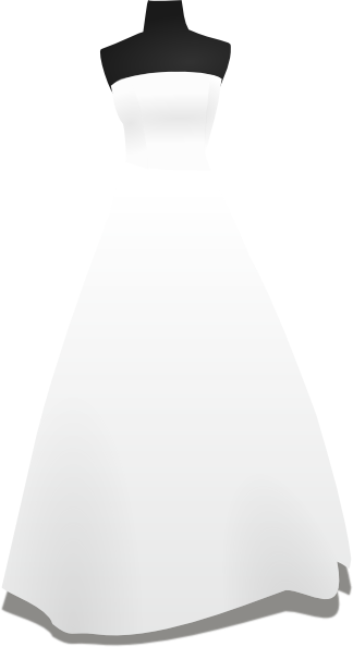 Wedding Dress clip art vector clip art online royalty free public 