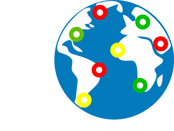 clipart global map - photo #13