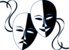 Theatre Masks Clip Art