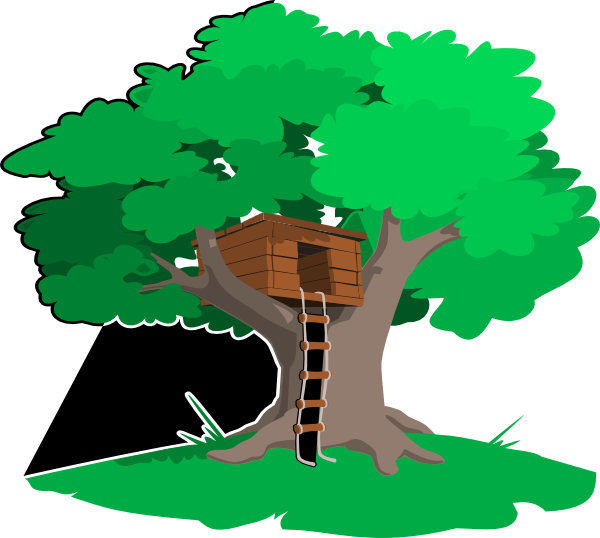 tree house clipart - photo #8