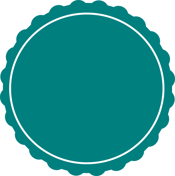 free clip art scalloped circle - photo #28