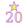 Number 20 Chart For 2021 Clip Art